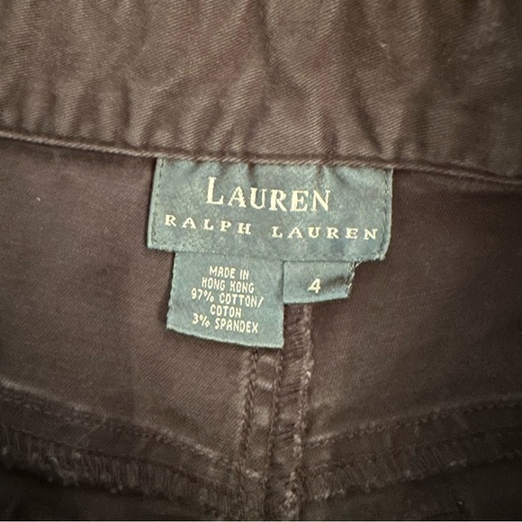 Lauren Ralph Lauren Jeans Womens Size 4 faded Black pants (c6 - Picture 5 of 10